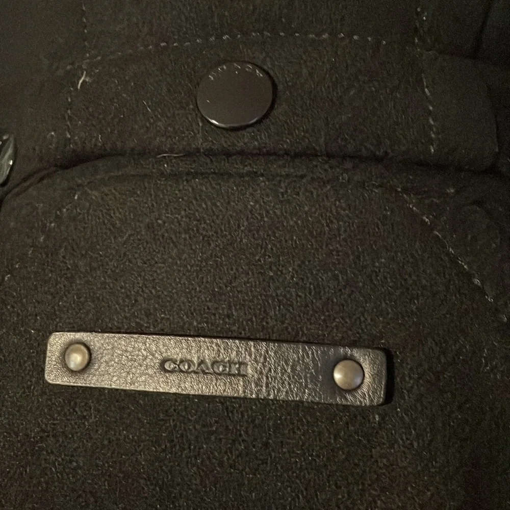 Coach wool coat, XS - Picture 6 of 9